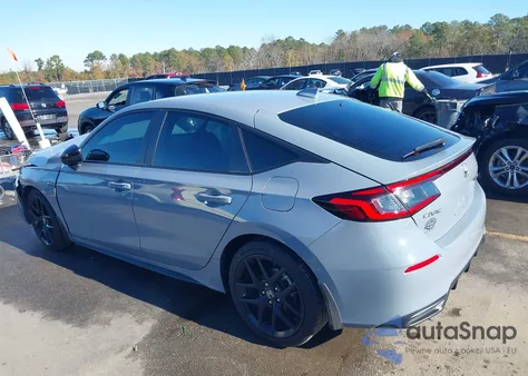 2024 Honda Civic Sport z USA, uszkodzony, nr VIN 19XFL2H80RE031714